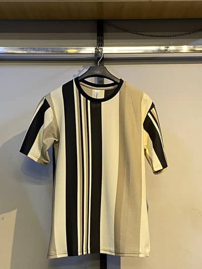 Premium Striped Dropped Shoulder