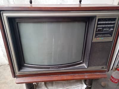 Antique Sony Old 3 colour Tv