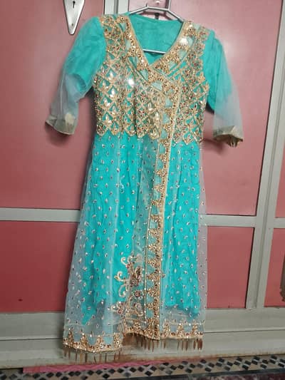 net frezi color sout embroidery sheesha work