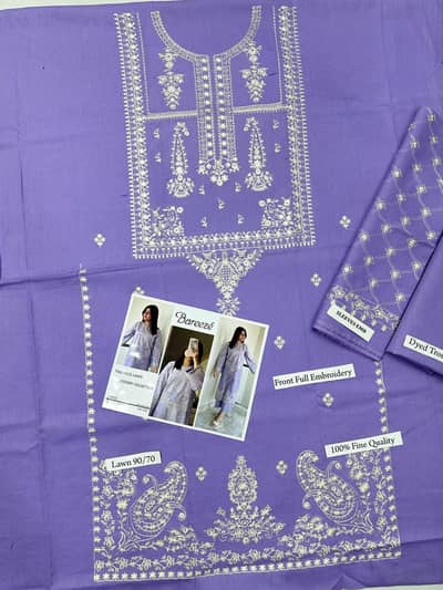 two piece unstitched suit