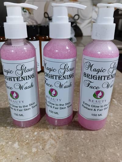 Magic hair oil face serum & face washes
