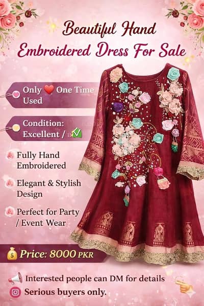 Party wear frock