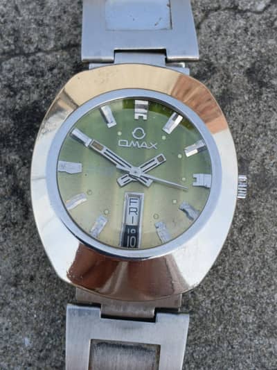 Vintage Omax 5 automatic watch