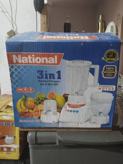 national blender New condition Whatsapp 0316/7426/318/