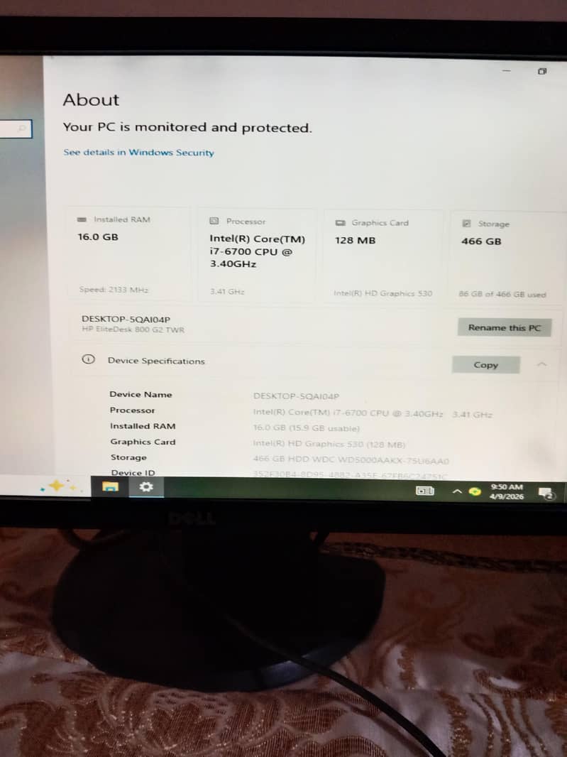 complete setup for computer i7 3