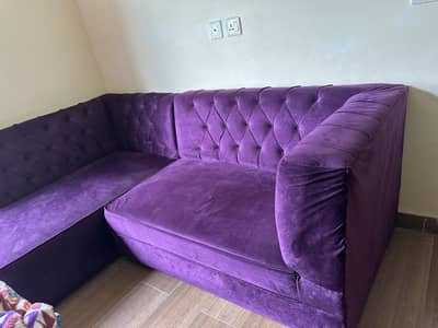 L shaped sofa