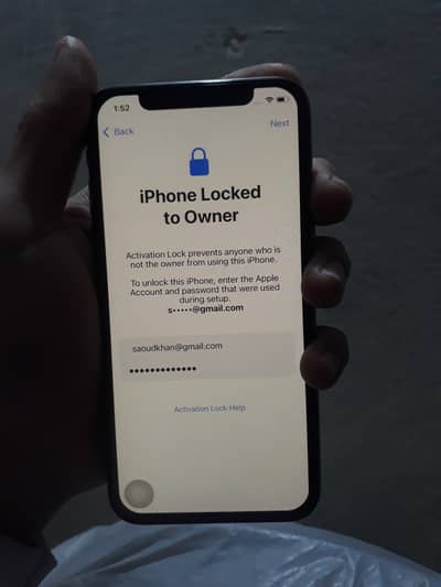 Apple iPhone XS 64 jb icloud lock
