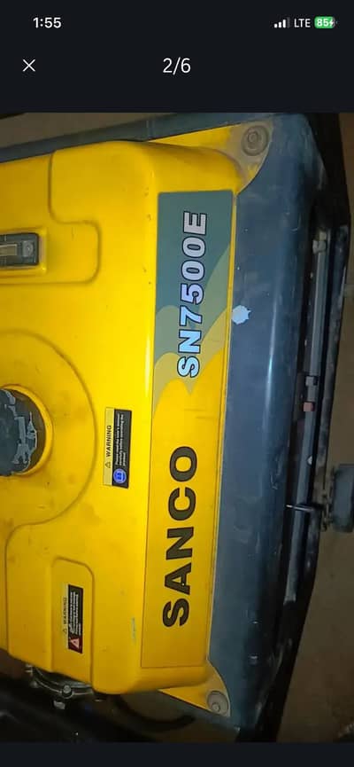Generator for sale 6 kw