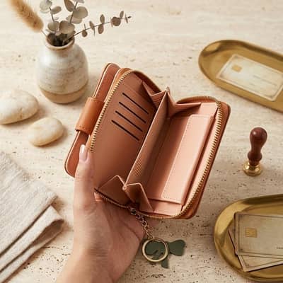 stylish lather wallet for men