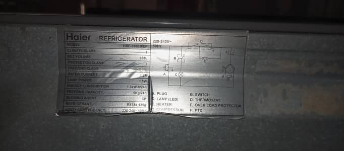 haier frig
