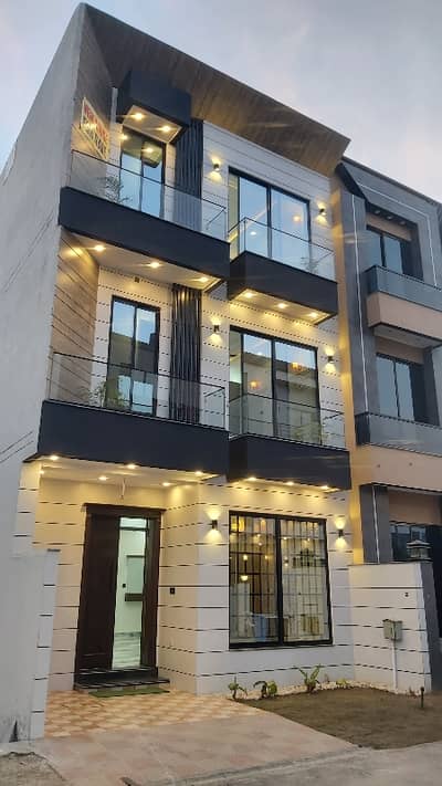 3 Marla Brand New Facing Park Luxury Modern Style All Original Picture Direct Meeting Triple Story Super Hot Location For Sale in Union Green