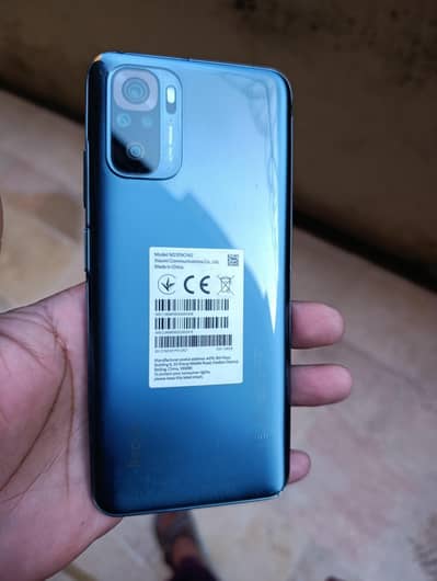 Redmi Note 10 Onyx Gray 4/128 complete box