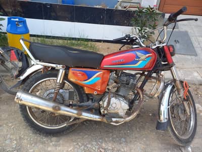 Urgent sale Honda 125 power plus 1998