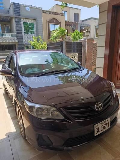 Toyota Corolla Gli Wine Red total genuine