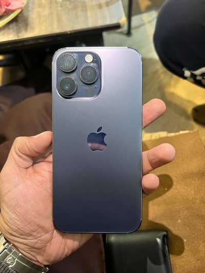 14 Pro Max, 10/10, Deep purple, single handed used