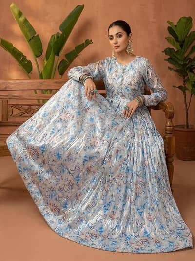 Long Maxi with stones work