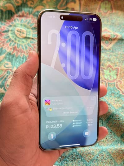 Iphone 15promax pta Approved dual esim LLA full box 256gb