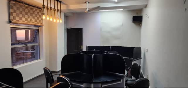 Fully Furnished Brand New Office Area 800 Square Feet Available For Rent In Gulberg 3 Lahore