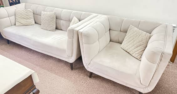 Sofa Set 7 Seater Home Used In Beautiful Condition