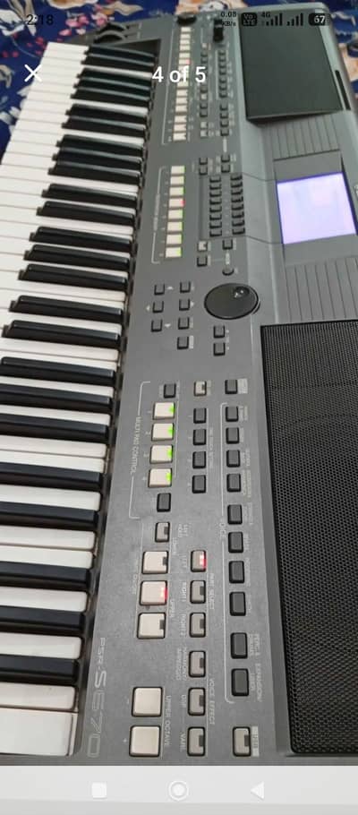Yamaha PSR S670 Professional Piano Yamaha Keyboard Roland Casio Korg