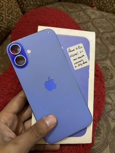 Iphone 16 256gb jv 100% health warranty available