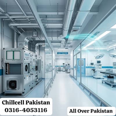 AHU Industrial / HVAC AHU Ducting for Hospital / Mall / Factory / Hall