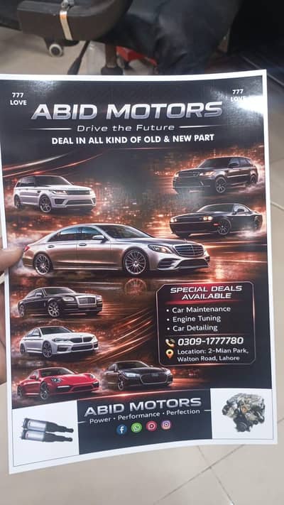 audi spare parts available