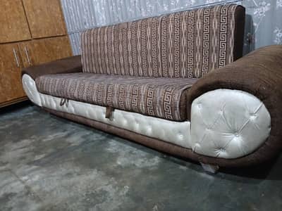Molty Foam Three Seater Sofa Cum Bed