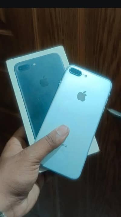 I phone 7plus urgent sale  battery service PTA approved
