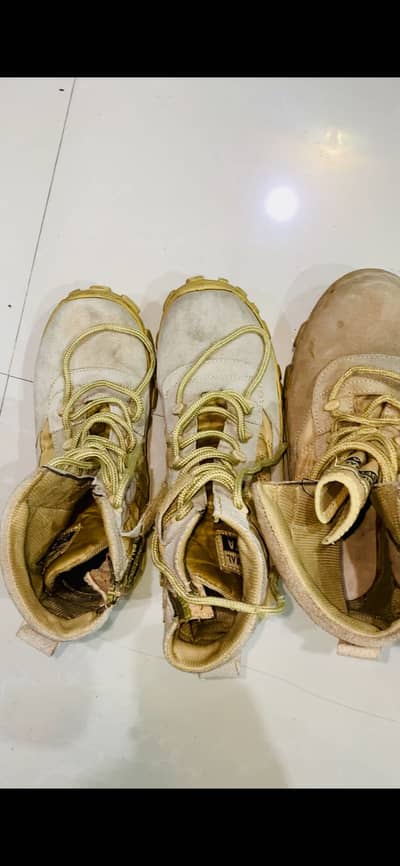 Army Style Long Boots / Tactical Shoes – Good Condition – Urgent Sale