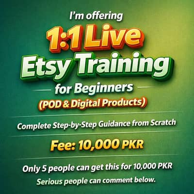 Complete Etsy Course in Only 10,000, Beware Of Scam Courses, Etsy