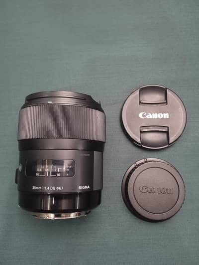 sigma 35mm 1.4 art (canon mount)