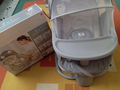 Mastella 4 in 1 deluxe baby cot
