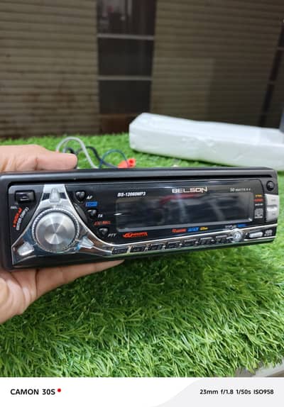 Belson BS-1206 car radio and CD player. Aux Brand New Box Pack UK i