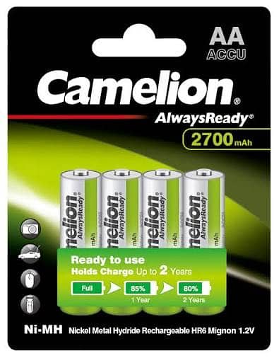 Chamellion rechargeable cells