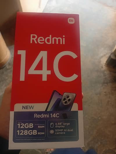Redmi 14 c complete box