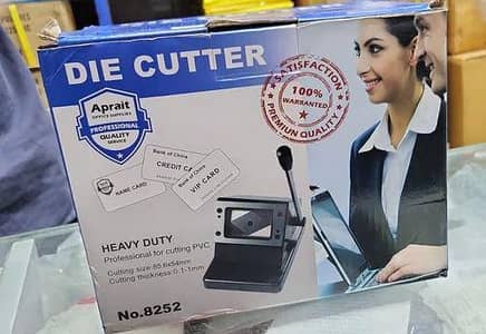 best Quality PVC office cards cutter or die cutter stapler