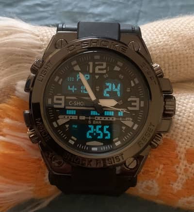 Casio C-Shock Dual Time Machine