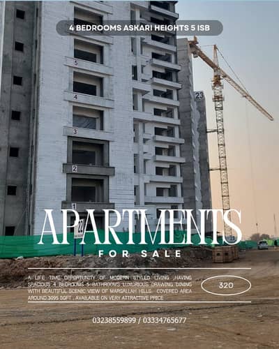 4 Beds Luxury Apartments in DHA Phase 5