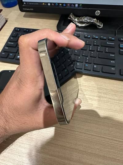 Iphone 12 Pro Max 256 GB Dual Physical HK PTA Approved Golden Colour