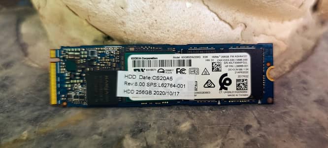 Samsung NVME Card 256 GB