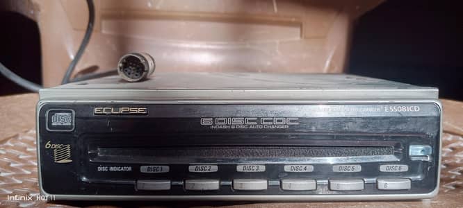 Eclipse 6 CD changer for saile.