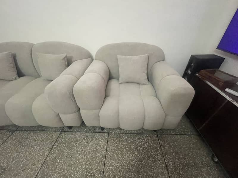 Cloud sofa set 0