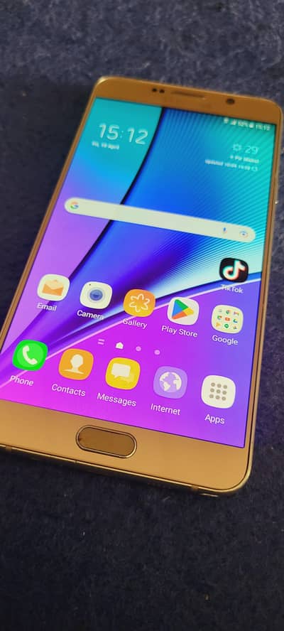 NOTE 5 OFFICIAL PTA DUAL SIM finger Print ok 4GB 32GB