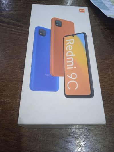 Redmi 9c with box
