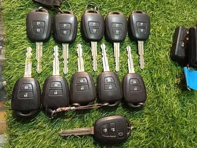 All car keys remote available Honda Toyota Nissan VITZ BRV Kia Prado