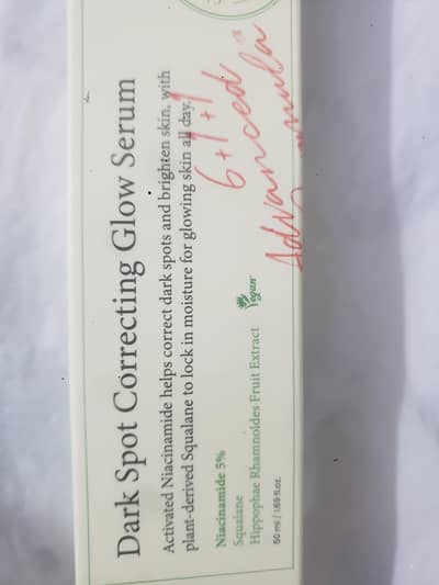 dark spot correcting Glow serum