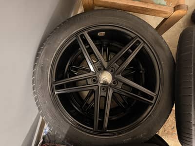 17 inch Rims tire set