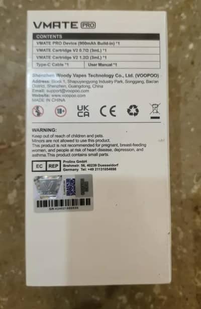 VOPOO VMATE PRO (BOX Packed)