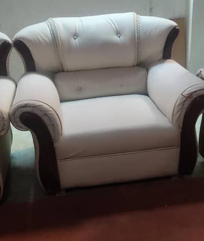 5 seater leather sofa